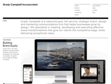 Tablet Screenshot of gradycampbell.com